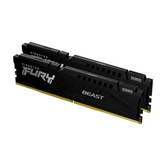 Picture of Kingston 64GB 5600MHz DDR5 Fury Beast (2x32GB) CL40, EXPO & XMP KF556C36BBEK2-64