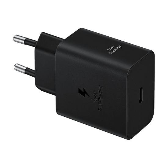 Picture of Punjač SAMSUNG ORG. USB Type-C Super Fast 45W Charger Black EP-T4511NBEGEU