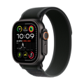 Picture of Apple Watch Ultra 2 49mm Black Titanium Case with Black Trail Loop MX4U3QA/A