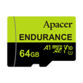Picture of Micro SD card Apacer 64 GB Apacer Endurance microSDXC Read/Write up to 100 MB/s AP64GEDM1D05-R