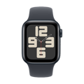 Picture of Apple Watch SE 2024 40mm ALUMINUM CASE WITH MIDNIGHT SPORT BAND MXE73