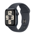 Picture of Apple Watch SE 2024 44mm ALUMINUM CASE WITH MIDNIGHT SPORT BAND MXEK3 
