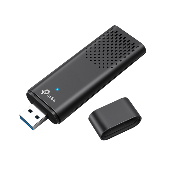 Picture of TP-Link Archer-TX20U AX1800 Dual Band Wi-Fi 6 Wireless USB Adapter, 1201 Mbps at 5 GHz + 574 Mbps at 2.4 GHz, Internal Antennas, USB 3.0, MU-MIMO, OFD