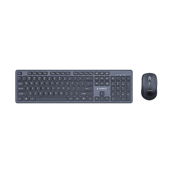 Picture of Tastatura + miš wireless GEMBIRD KBS-WCH-04 USA layout