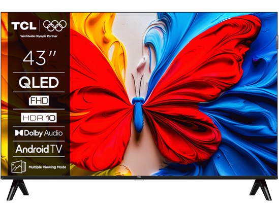 Picture of TCL 43"S5K FHD QLED TV60 Hz HDR 10 Android TV;Dolby Digital Plus ( 43S5K ) 