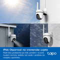 Picture of TP-Link Tapo C501GW Outdoor Pan/Tilt 4G LTE Camera, 1080p (1920x1080), 4G LTE, 1 x External Antenna, 1 x PoE Port, Horizontal 360 TAPO-C501GW