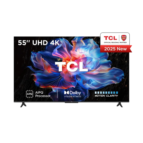 Picture of TCL 55"V6C 4K TV Google OS HDR10 HVA Panel Motion Clarity Dolby Audio; AiPQ Processor; 55V6C