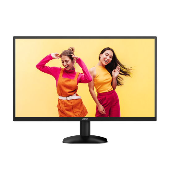 Picture of Monitor AOC 24B35HM2 23.8" VA, 16:9, 1920x1080, 100Hz, 1ms, 300 cd/m2, 4000:1, VGA, HDMI, VESA, Ultra Narrow, Black, VESA 3y