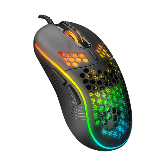 Picture of Miš Everest SM-G66 X-HOLE Usb Black 7D Optical 8000dpi LED Illuminated Gaming Mouse