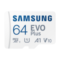 Picture of Micro SD card Samsung 64GB EVO Plus MB-MC64SA/EU Read : up to 160MB/s Write