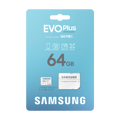 Picture of Micro SD card Samsung 64GB EVO Plus MB-MC64SA/EU Read : up to 160MB/s Write