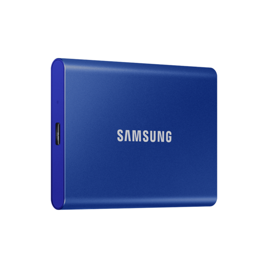 Picture of EXT.SSD SAMSUNG Portable T7 2TB USB 3.2 Gen 2 Sequential Read/Write : Up to 1,050MB/sec /Up to 1,000 MB/sec/plava/MU-PC2T0H/WW