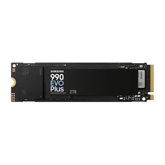Picture of Samsung SSD 990 EVO PLUS 2TB NVMe MZ-V9S2T0BW Up to read/write speeds of up to 7,250/6,300MB/s 