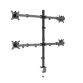 Picture of NOSAČ ZA ČETRI MONITORA GEMBIRD MA-D4-01, montaža na stol, (tilting, swivel), 13”-32”, up to 10 kg
