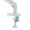 Picture of NOSAČ ZA MONITOR GEMBIRD MA-DA1-04-W, montaža na stol, (tilting, swivel), 17”-32”, up to 10 kg, white