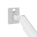 Picture of NOSAČ ZA MONITOR GEMBIRD MA-DA1-04-W, montaža na stol, (tilting, swivel), 17”-32”, up to 10 kg, white