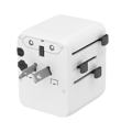 Picture of Univerzalni strujni adapter za sve zemlje + USB + Type-C punjač GEMBIRD, 20 W, white, TPA-1A2C20-01-W