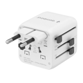 Picture of Univerzalni strujni adapter za sve zemlje GEMBIRD, 20 W, white, TPA-INT-01-W