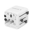 Picture of Univerzalni strujni adapter za sve zemlje GEMBIRD, 20 W, white, TPA-INT-01-W