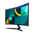 Picture of MONITOR Samsung 27” Zakrivljen  FHD S3; LS27D366GAUXEN 1920x1080 100Hz 250cd VA 4ms 3000:1 1800R HDMI VGA LS27D366GAUXEN