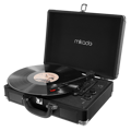Picture of Gramofon Mikado Nostalgia MN-P317 Black Turntable + Rca + Bluetooth Supported Music Box, 22397