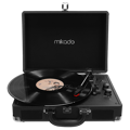 Picture of Gramofon Mikado Nostalgia MN-P317 Black Turntable + Rca + Bluetooth Supported Music Box, 22397