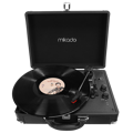 Picture of Gramofon Mikado Nostalgia MN-P317 Black Turntable + Rca + Bluetooth Supported Music Box, 22397