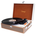 Picture of Gramofon UMIE Vintage UM-P353 Turntable Music Box with Bluetooth and 3.5mm AUXIN & RCAO Support, 37925