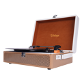 Picture of Gramofon UMIE Vintage UM-P353 Turntable Music Box with Bluetooth and 3.5mm AUXIN & RCAO Support, 37925