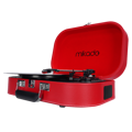 Picture of Gramofon Mikado Nostalgia MN-101 Pickup Red Usb + RCA + Bluetooth Supported Music Box, 22357