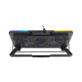 Picture of Postolje za notebook gaming Rampage SIXPOWER R9 6 Fan RGB Lighted Notebook Cooler with Phone Holder, 39394