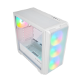 Picture of Kućište gaming RAMPAGE CRAFT White Mesh Type-C*1 Usb3.0*2 HD Audio 1*14CM 3*12CM ARGB Fan ATX Mid-T, 39988