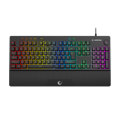 Picture of Tastatura gaming RAMPAGE KB-GX65 SIMULA USB RGB illuminated 4 Macro-key English Layout wrist-supported, 42183