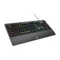 Picture of Tastatura gaming RAMPAGE KB-GX65 SIMULA USB RGB illuminated 4 Macro-key English Layout wrist-supported, 42183