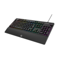 Picture of Tastatura gaming RAMPAGE KB-GX65 SIMULA USB RGB illuminated 4 Macro-key English Layout wrist-supported, 42183