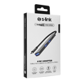 Picture of USB HUB S-link SWV-USBC023 4 in 1 Gray Metal TypeC to 2*USB2.0 USB 3.0, PD Type C Adapter, 39871