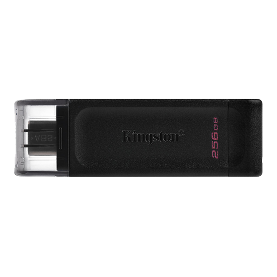 Picture of USB Memory stick Kingston 256GB, USB type-C  DT70/256GB