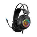 Picture of Slušalice sa mikrofonom gaming RAMPAGE RM-K19 RAGING PLUS Black USB 7.1 Version RGB Led Gaming Headset with Microphone, 32915