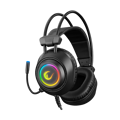 Picture of Slušalice sa mikrofonom gaming RAMPAGE RM-K19 RAGING PLUS Black USB 7.1 Version RGB Led Gaming Headset with Microphone, 32915