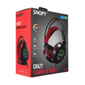 Picture of Slušalice sa mikrofonom gaming Snopy SN-GX7 CRAZY Black USB Led Microphone Headset, 31380