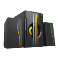 Picture of Zvučnici 2.1 gaming Mikado MD-254 2 1 25W (5W*2 15W) USB SD FM FM Bluetooth supported RGB sound system, 40116