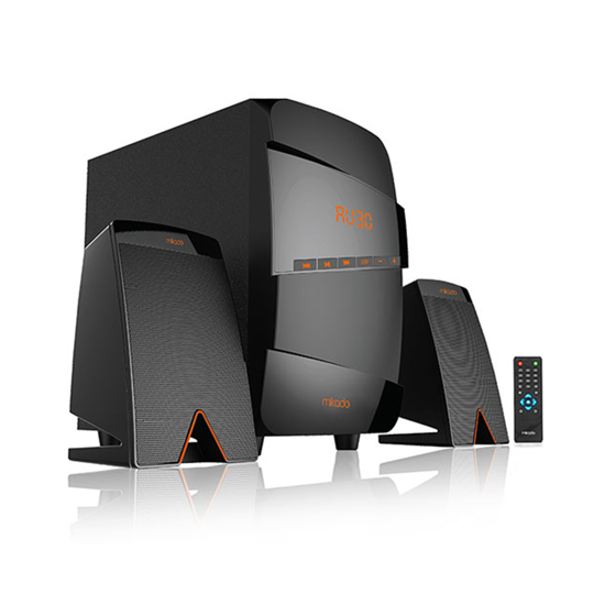 Picture of Zvučnici 2.1 gaming Mikado MD-671BT 2 + 1 40W RMS Black Usb + SD + Fm SupportedMultimedia Bluetooth Speaker, 22077