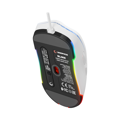 Picture of Miš gaming RAMPAGE BLINK White 7 Macro Keys RGB 12800 DPI, 40073