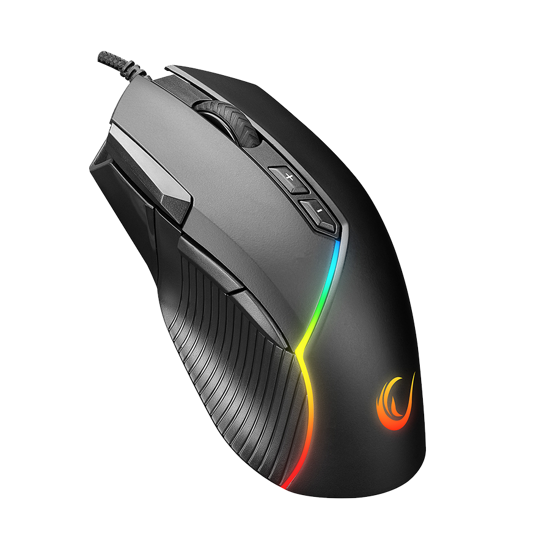 Picture of Miš gaming RAMPAGE SMX-G39 COMFORT Usb 8D+ Extra Shot Button 7200dpi RGB Led  Programable, 35496