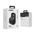 Picture of Miš Everest SMW- 178 Handy 2in1 Bluetooth 2,4GHz Black Rechargeable 4000 DPI Horizontal/Vertical Wheel Ergonomic RGB Mouse, 41042
