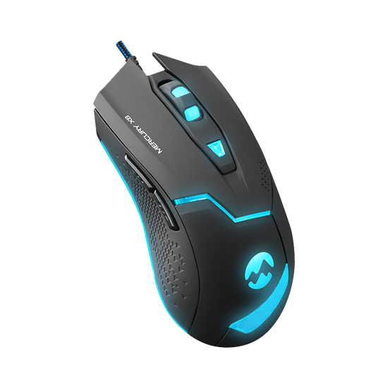 Picture of Miš gaming Everest Mercury X8 Usb Black 6D Optical Gaming Mouse, 18296