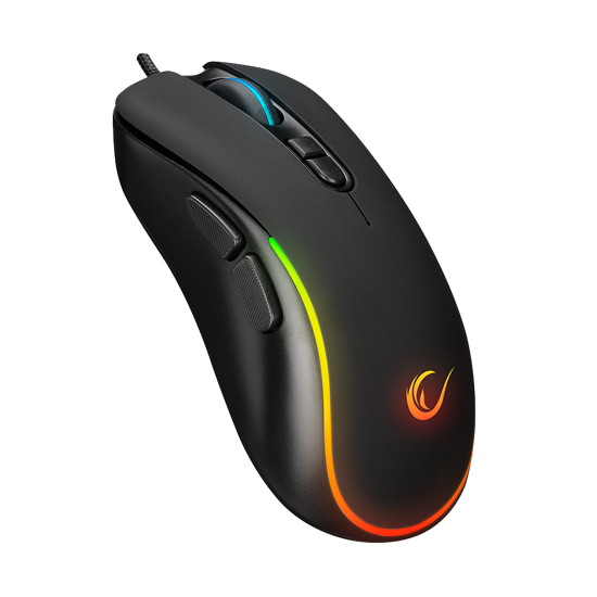 Picture of Miš gaming RAMPAGE SMX-R47 X-Jammer V2 USB Black RGB Light 12800 DPI 1000 Hz, 35086