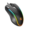 Picture of Miš gaming RAMPAGE SMX-G72 GREEDY 8 KEYS, Double Click Real RGB Backlit,Macro Programable, 33362