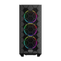 Picture of Kućište SHARKOON gaming, RGB HEX bk ATX, Tempered Glass, ventilator 4x120mm, black