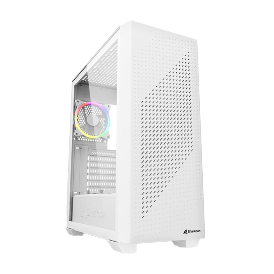 Picture of Kućište SHARKOON gaming, VS9 White RGB ATX, Tempered Glass, ventilator 3x120mm